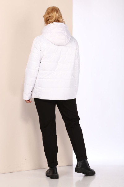 Куртка Shetti 2075-1 белый+красный - фото 7