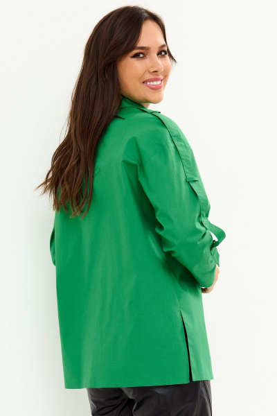 Блуза Магия моды 2144 зеленый - фото 3