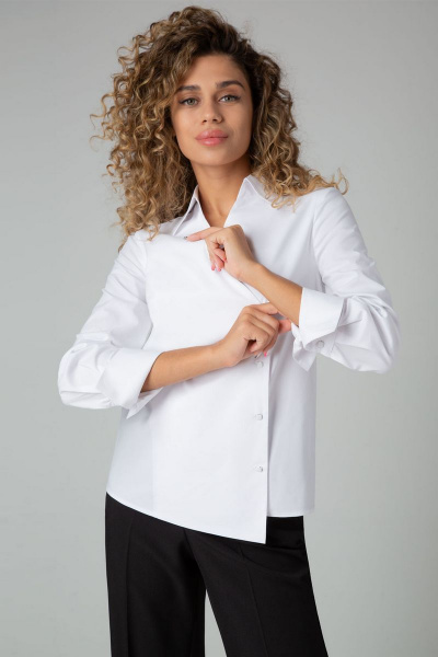 Блуза IVARI 420 белый - фото 3
