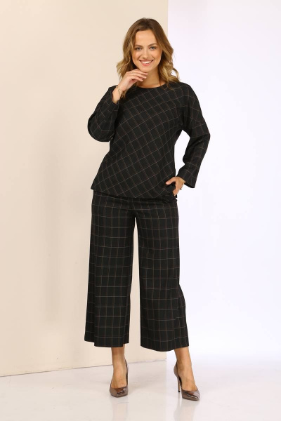 Блуза, брюки Karina deLux M-1049 черный - фото 7