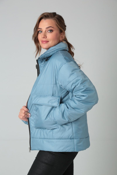 Куртка Modema м.1030 голубой - фото 3