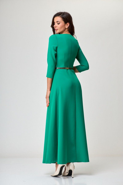 Платье Anelli 268 зелень - фото 4
