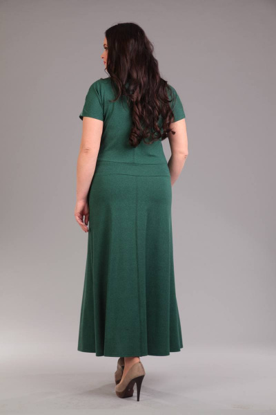 Платье Liona Style 517 бирюза - фото 2