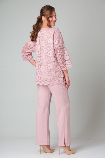 Блуза, брюки Michel chic 1318 светло-розовый - фото 2