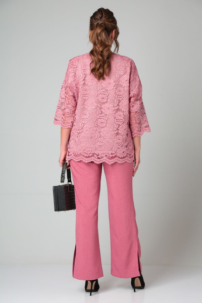 Блуза, брюки Michel chic 1318 розовый - фото 5