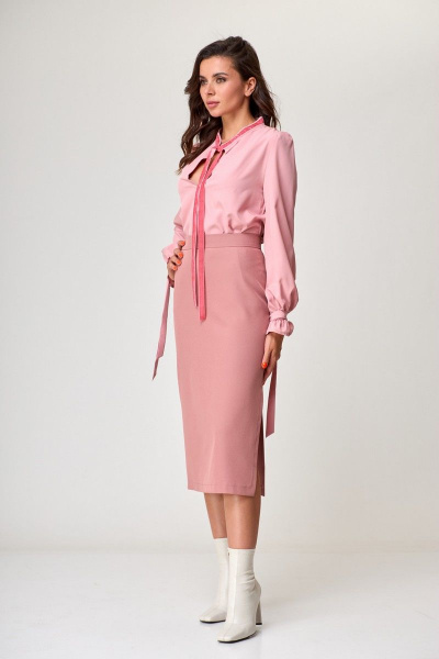 Блуза Anelli 828 розовый - фото 9