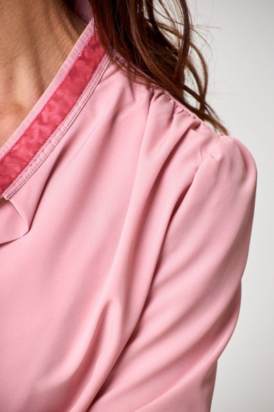Блуза Anelli 828 розовый - фото 7