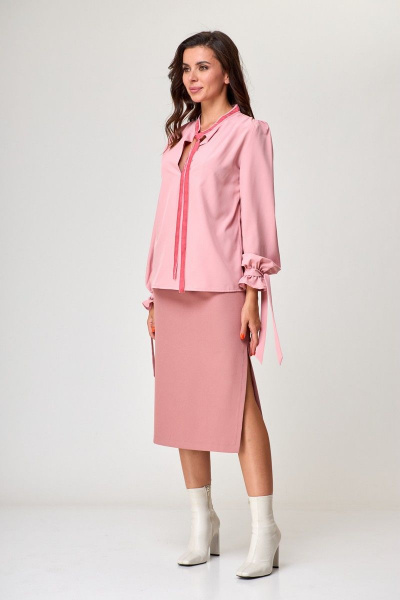 Блуза Anelli 828 розовый - фото 1
