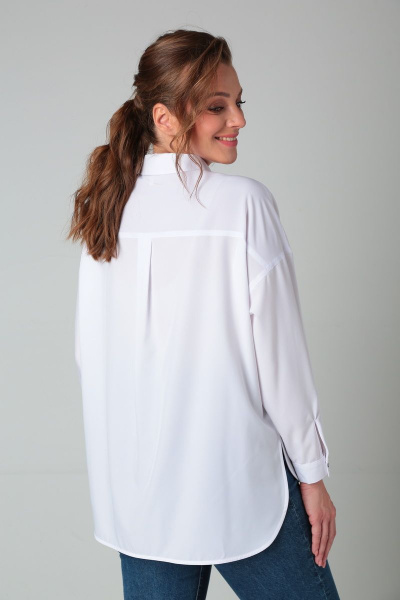 Блуза Modema м.448/2 белый - фото 2
