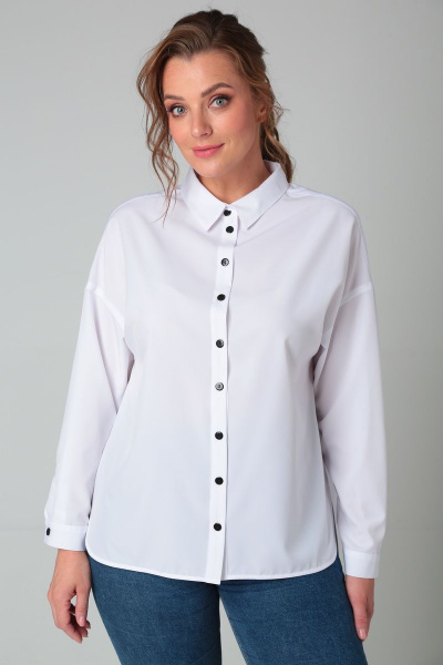 Блуза Modema м.448/2 белый - фото 4