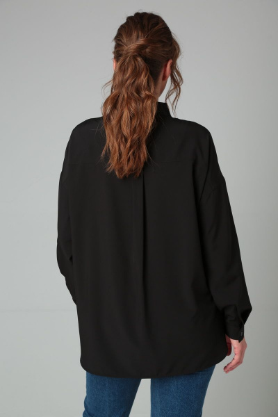 Блуза Modema м.448/3 черный - фото 2