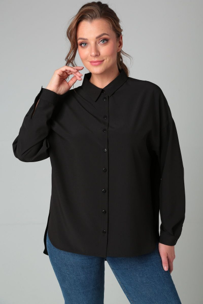 Блуза Modema м.448/3 черный - фото 1