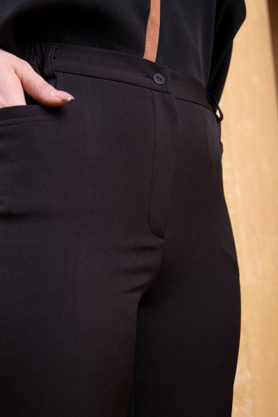 Блуза, брюки Daloria 9137R черный - фото 8