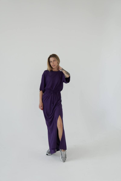Платье FORMAT 17042 фиолетовый - фото 4