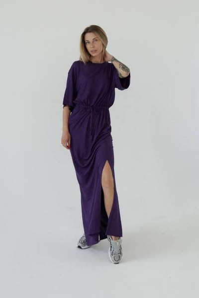 Платье FORMAT 17042 фиолетовый - фото 1