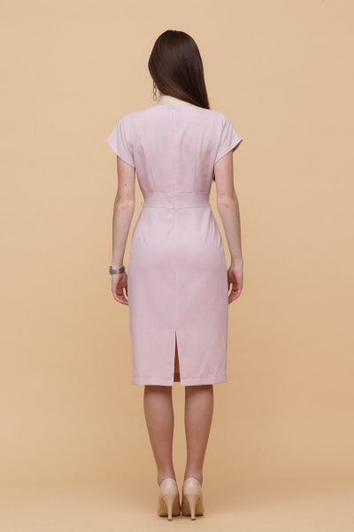 Платье Domna 479 бледно-розовый - фото 2
