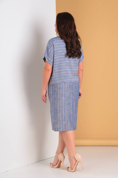 Платье Moda Versal П2014 голубой - фото 2