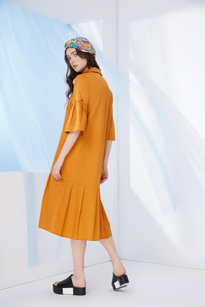 Платье Prestige 3662/170 оранжевый - фото 2
