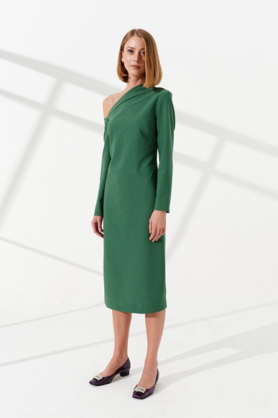 Платье Prestige 4345/170 зеленый - фото 3