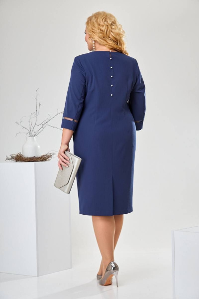 Платье Romanovich Style 1-2426 синий - фото 6