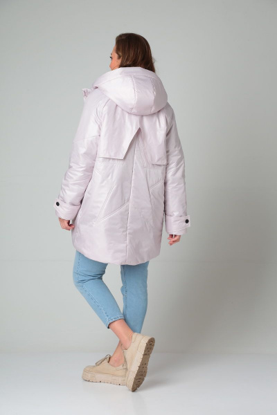 Куртка Modema м.1036/2 кремово-розовый - фото 9
