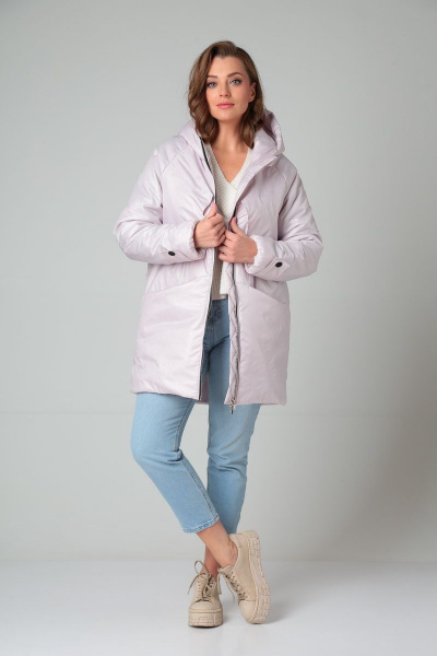 Куртка Modema м.1036/2 кремово-розовый - фото 6