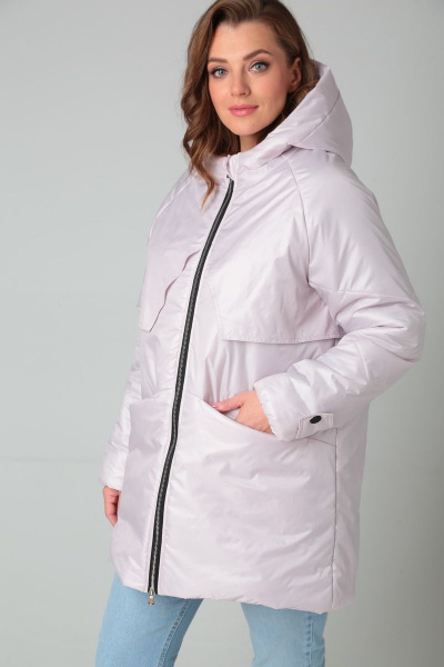 Куртка Modema м.1036/2 кремово-розовый - фото 3