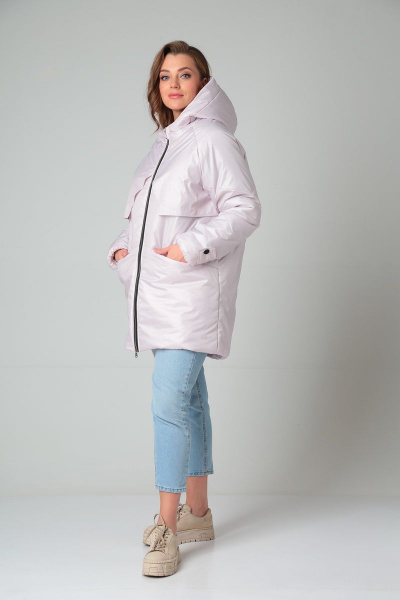 Куртка Modema м.1036/2 кремово-розовый - фото 2