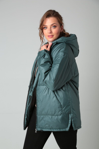 Куртка Modema м.1041/1 темно-зеленый - фото 5