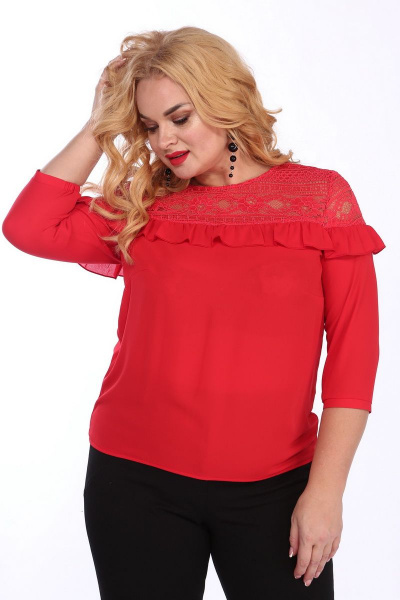 Блуза Mamma Moda 114 красный - фото 4