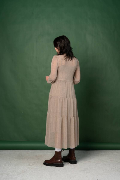 Платье JRSy 2065 бежевый - фото 3