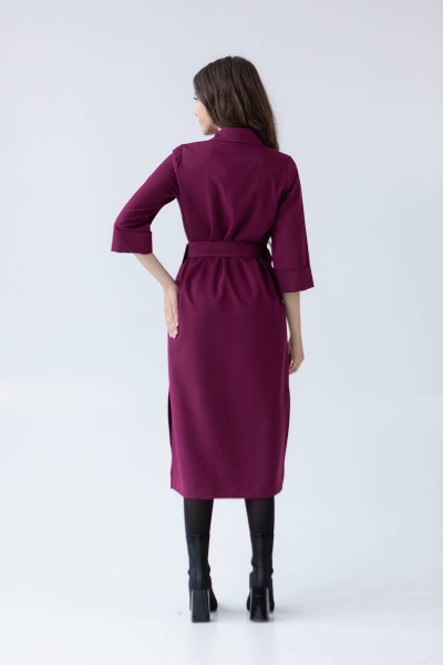 Платье Ivera 1074 темная фуксия - фото 2