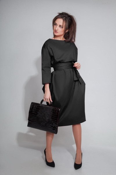 Платье ElPaiz NEW 833 черный - фото 3
