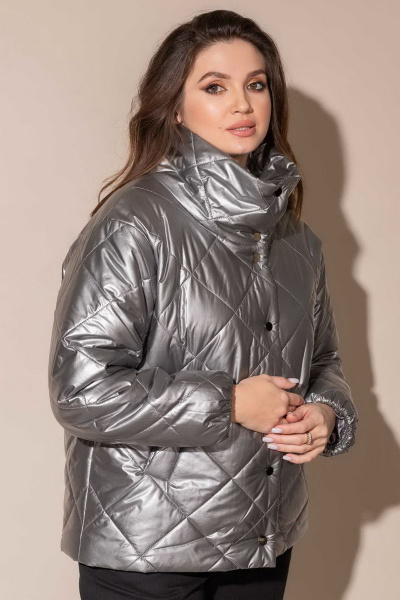 Куртка Angelina 724 серебро - фото 1