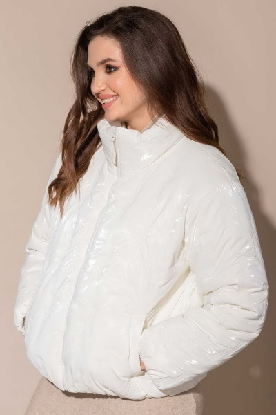 Куртка Angelina 725 белый - фото 3