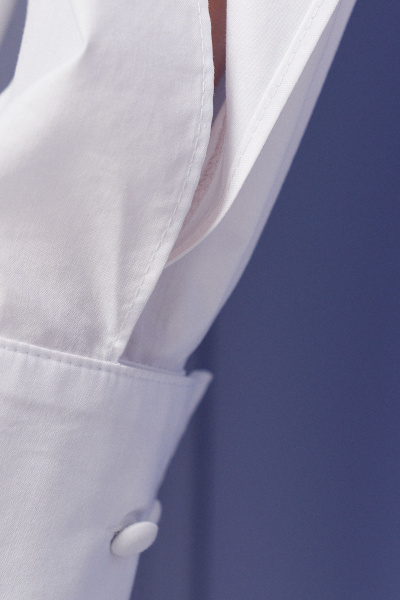 Блуза Панда 107940w белый - фото 4