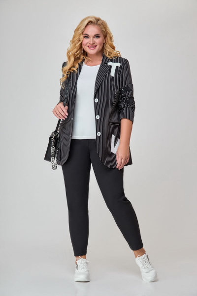 Блуза, брюки, жакет Svetlana-Style 1641 черный - фото 4