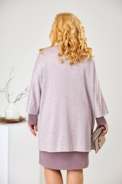 Кардиган, платье Romanovich Style 3-2437 пыльно-розовый - фото 6