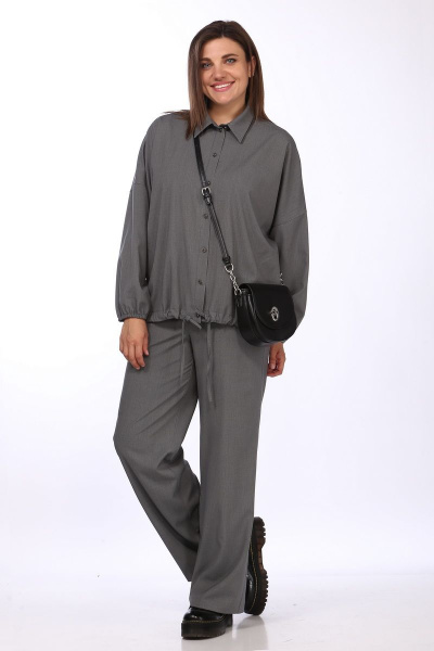 Блуза, брюки Lady Secret 2864 серый - фото 1
