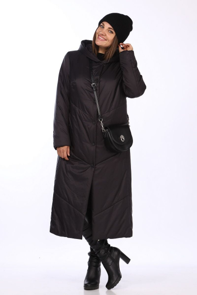 Пальто Lady Secret 5020 черный - фото 6