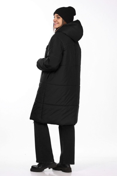 Пальто Lady Secret 8288 черный - фото 3