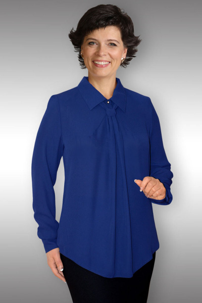 Блуза Таир-Гранд 62197 синий - фото 1