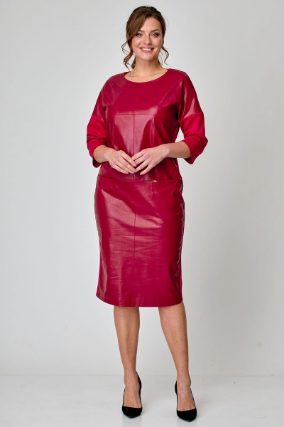 Платье Michel chic 2068 красный - фото 1