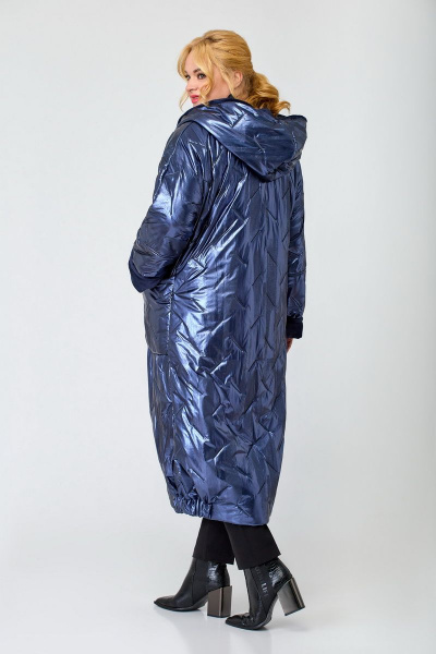 Пальто Svetlana-Style 1653 синий - фото 2