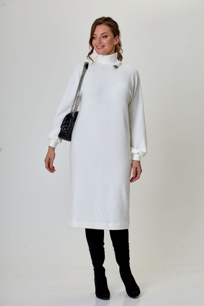 Жилет, платье T&N 7329 белый(с_оттенком_молоко) - фото 11