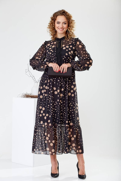 Платье Romanovich Style 3-2445 черный - фото 1