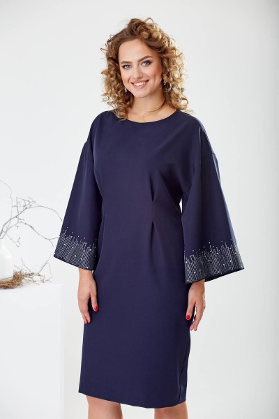 Платье Romanovich Style 1-2432 синий - фото 4