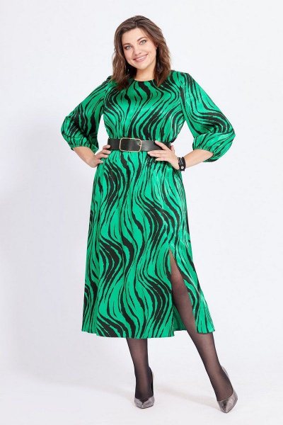 Платье Милора-стиль 1043 зеленый - фото 1