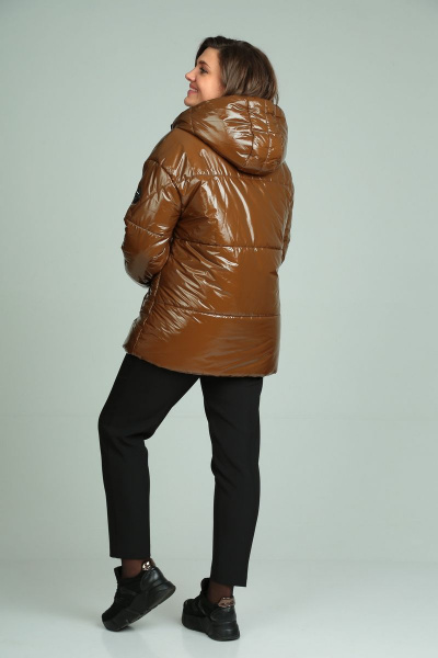 Куртка Диомант 1815 коричневый - фото 6