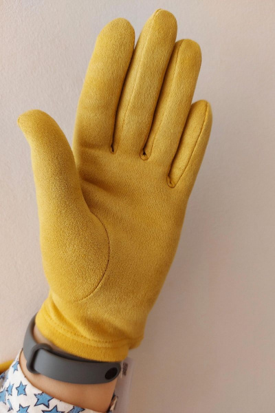 Перчатки ACCENT 1711б желтый - фото 1